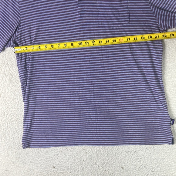 Patagonia Men’s Squeaky Clean Polo Shirt Blue Size Large - Picture 6 of 9